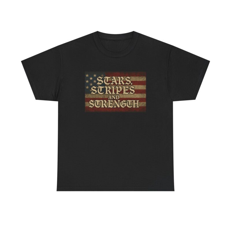 Stars and Stripes Cotton Tee - Image 2