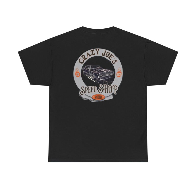 Crazy Joes Speed Shop Heavy Cotton Tee - Image 3