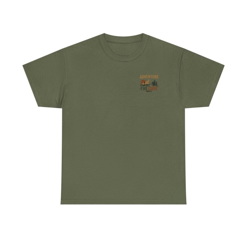 Adventure Is The Cure Cotton Tee - Image 2