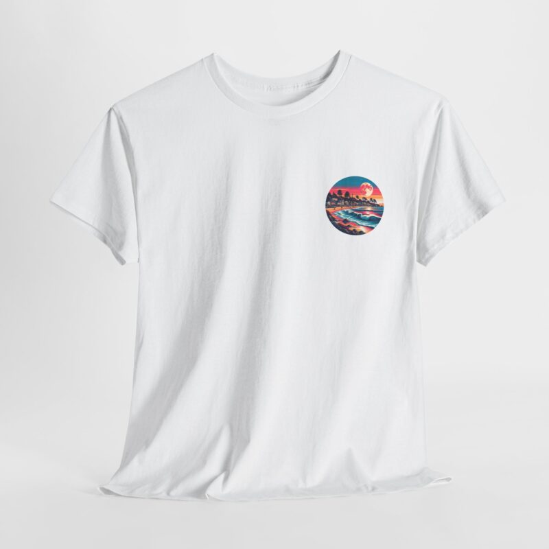 Moonlit Shore Heavy Cotton Tee - Image 10