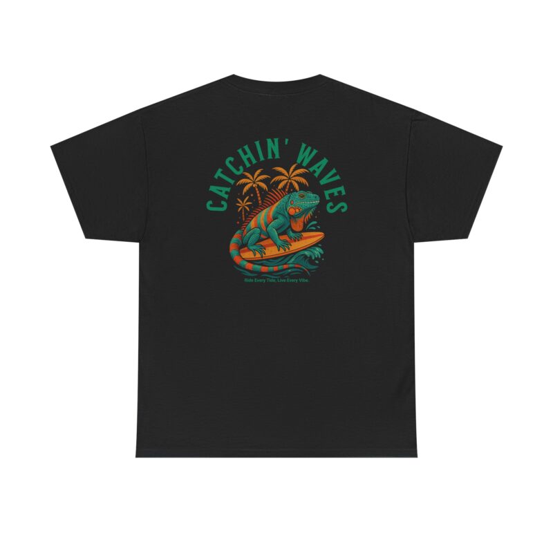 Catchin Waves Cotton Tee - Image 3