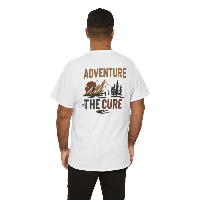 Adventure Is The Cure Cotton Tee - Image 13