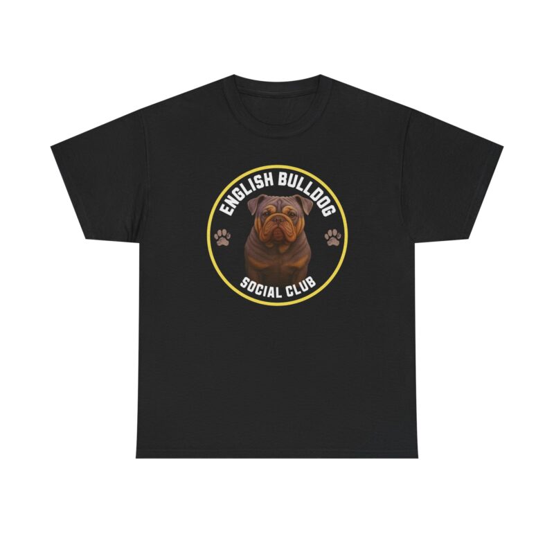 English Bulldog Social Club Cotton Tee - Image 2