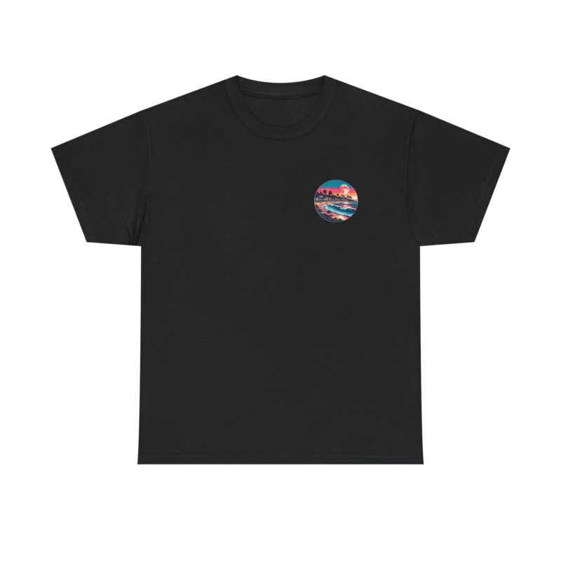 Moonlit Shore Heavy Cotton Tee - Image 2