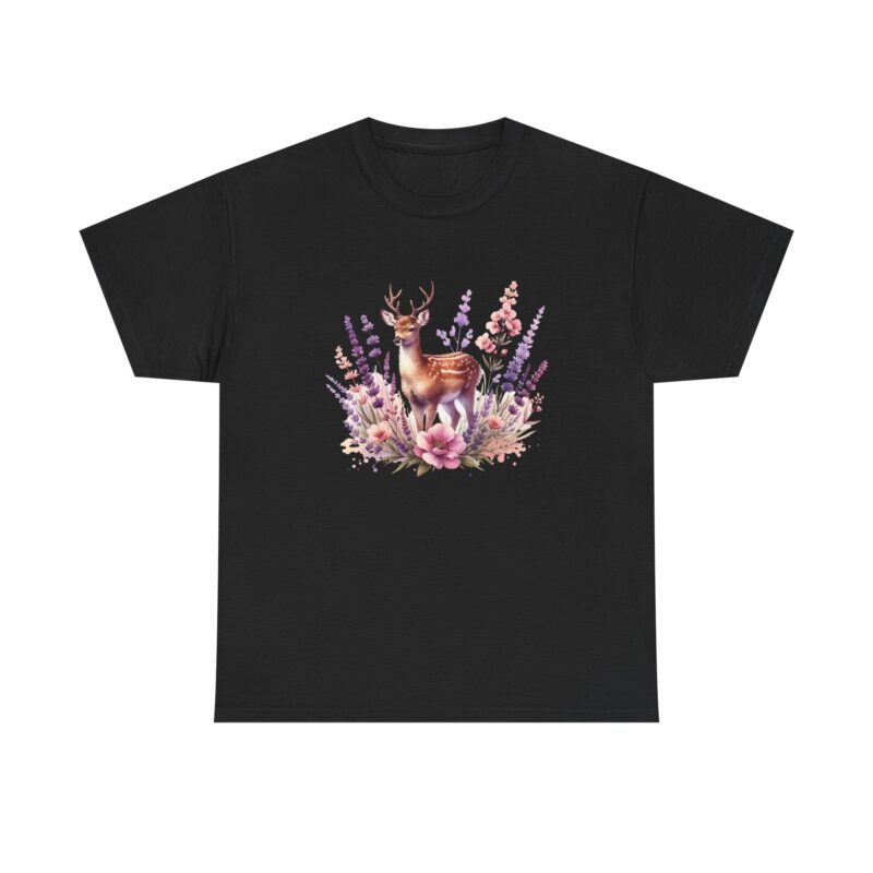 Enchanting Woodland Grace Heavy Cotton Tee - Image 2