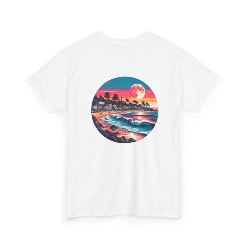 Moonlit Shore Heavy Cotton Tee - Image 9