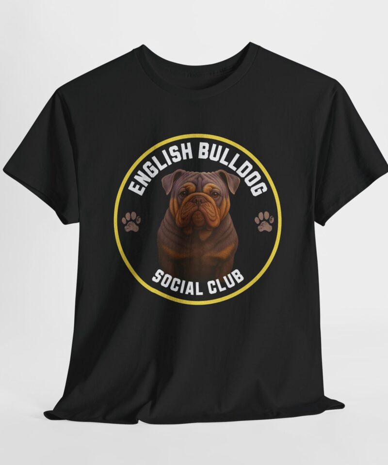 English Bulldog Social Club Cotton Tee