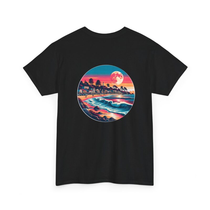 Moonlit Shore Heavy Cotton Tee - Image 5