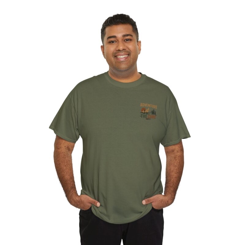 Adventure Is The Cure Cotton Tee - Image 7