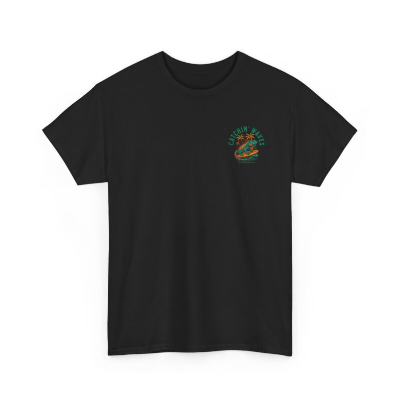 Catchin Waves Cotton Tee - Image 4