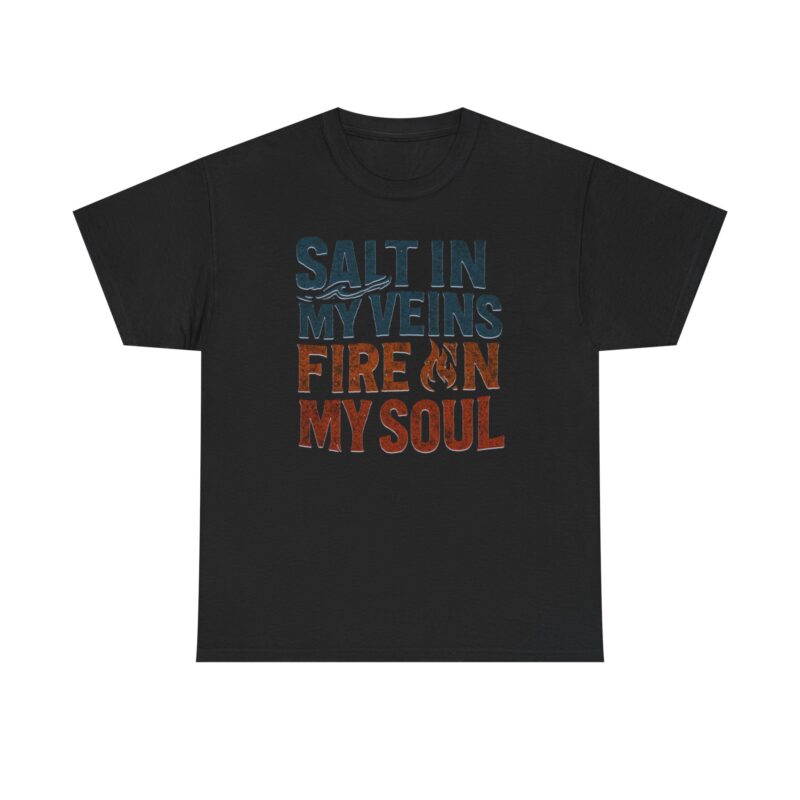 Salt in My Veins Cotton Tee - Image 2
