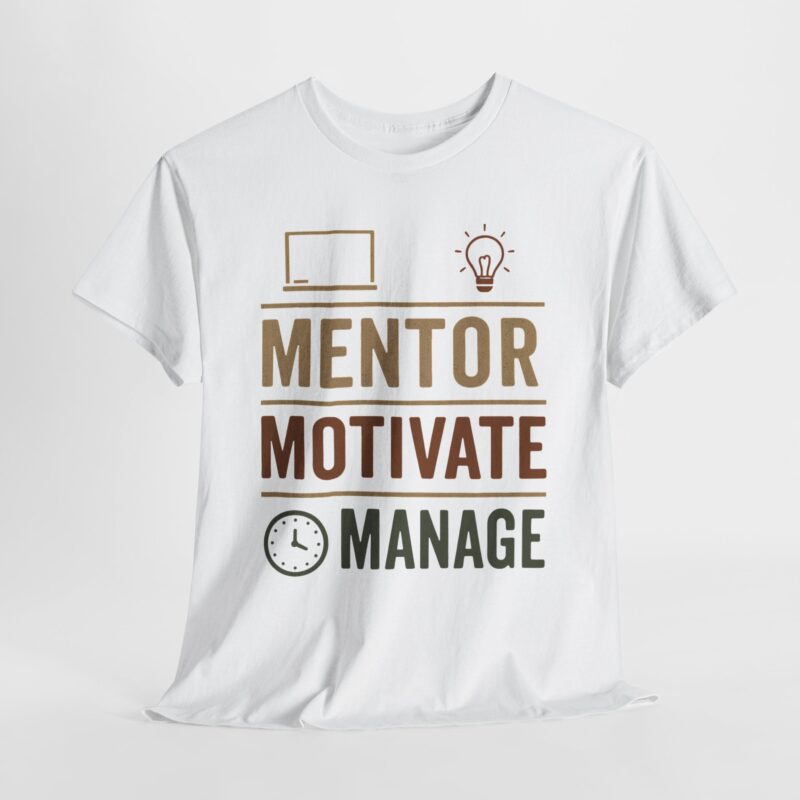 Mentor Motivate Manage Cotton Tee - Image 10