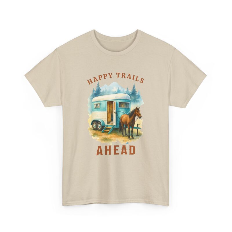 Happy Trails Ahead Cotton Tee - Image 13