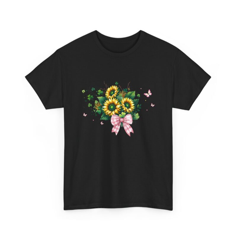 Shamrock Sunshine Cotton Tee - Image 4