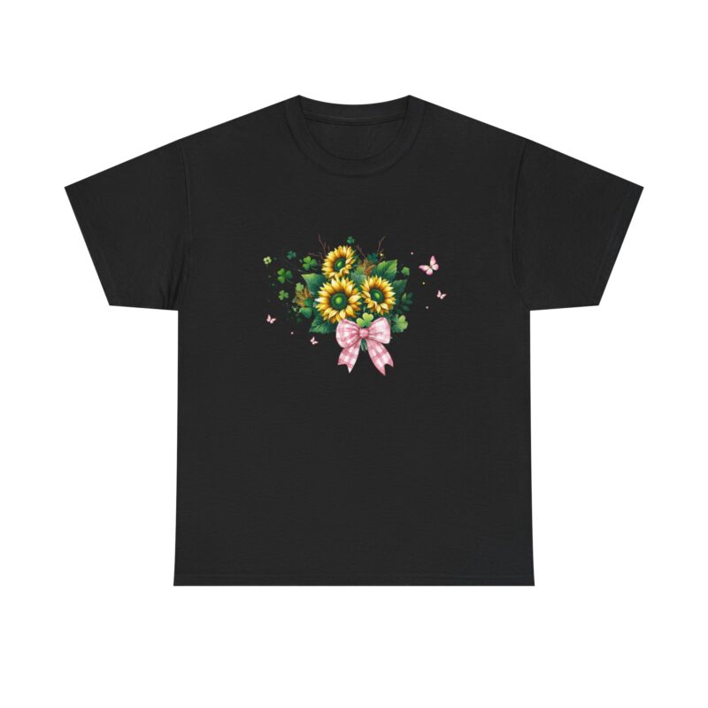 Shamrock Sunshine Cotton Tee - Image 2