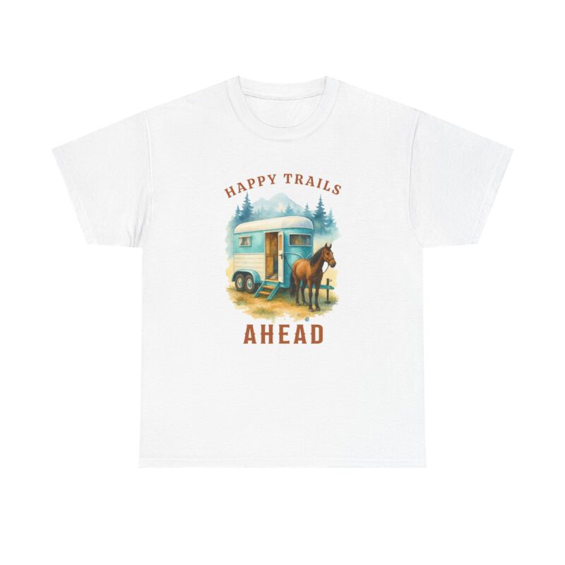 Happy Trails Ahead Cotton Tee - Image 6