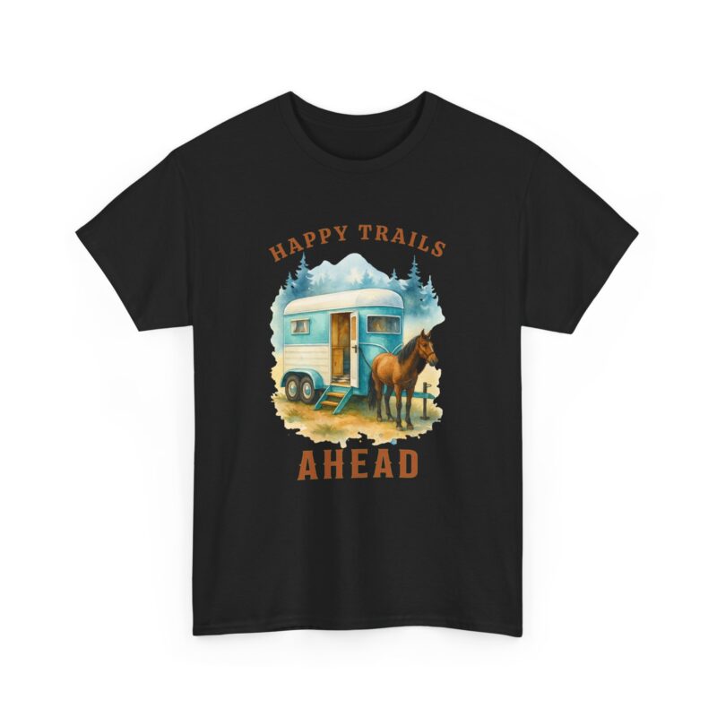 Happy Trails Ahead Cotton Tee - Image 4