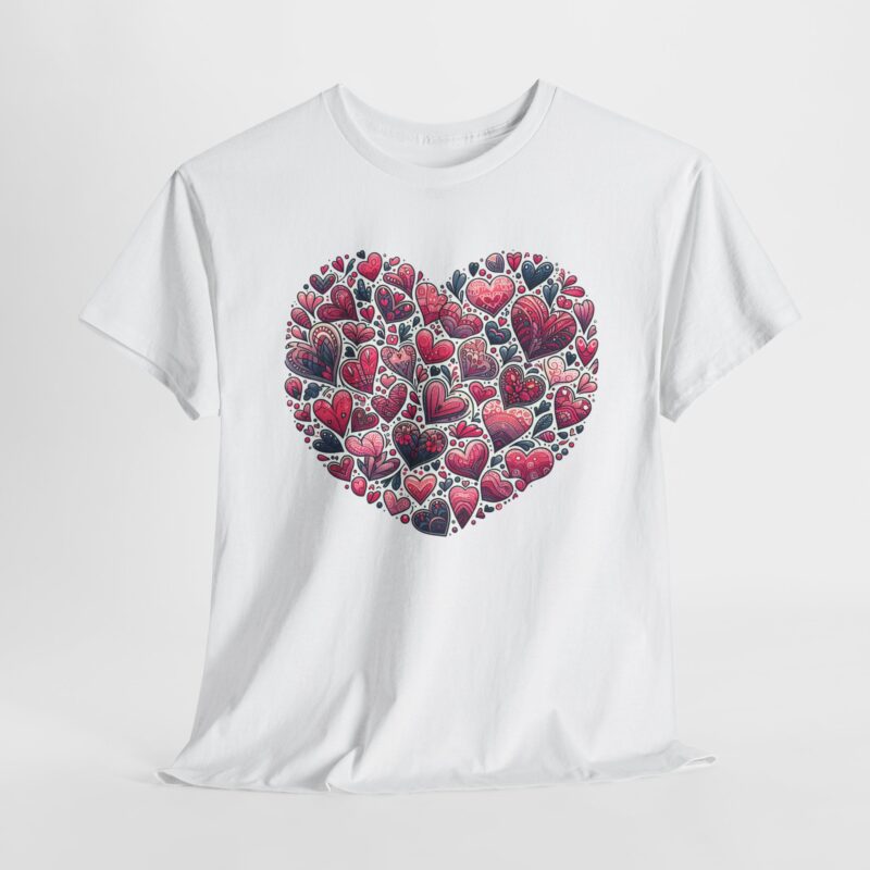 Heartfelt Holiday Cheer Cotton Tee - Image 10