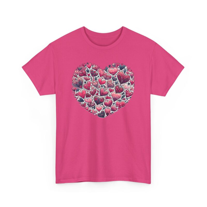 Heartfelt Holiday Cheer Cotton Tee - Image 4