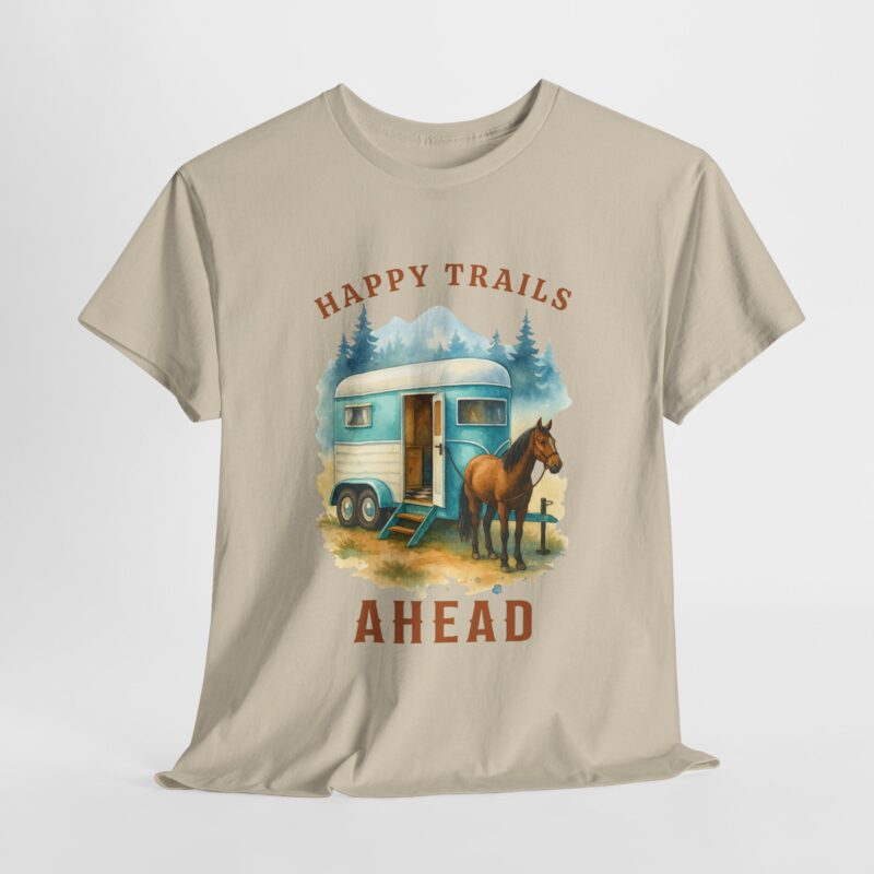 Happy Trails Ahead Cotton Tee - Image 15