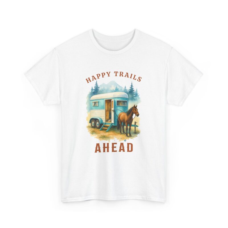 Happy Trails Ahead Cotton Tee - Image 8