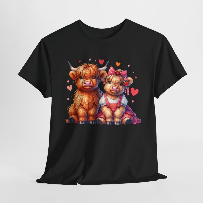 Highland Sweethearts Cotton Tee - Image 10