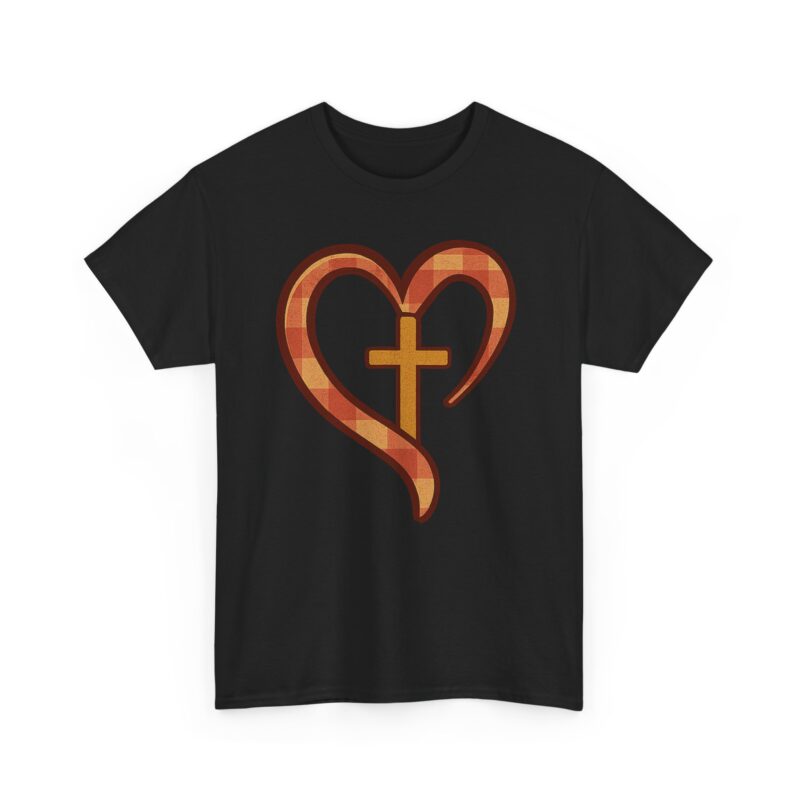 Faithful Heart Cotton Tee - Image 4