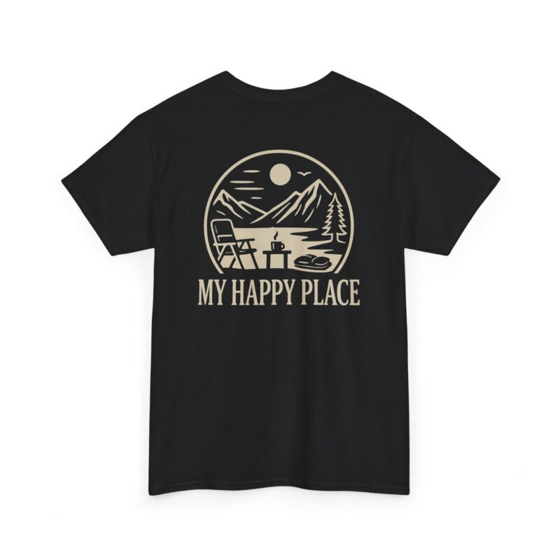 My Happy Place Cotton Tee - Image 5