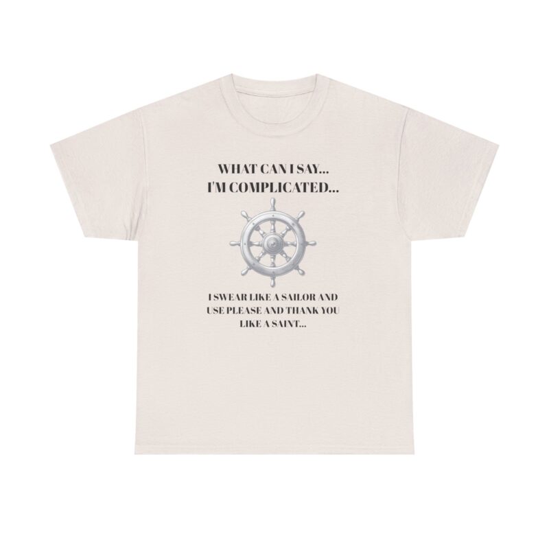 What Can I Say Cotton Tee - Image 2