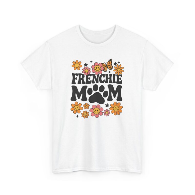 Frenchie Mom Cotton Tee - Image 4