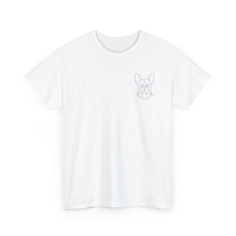 Lilac Line Frenchie Cotton Tee - Image 2