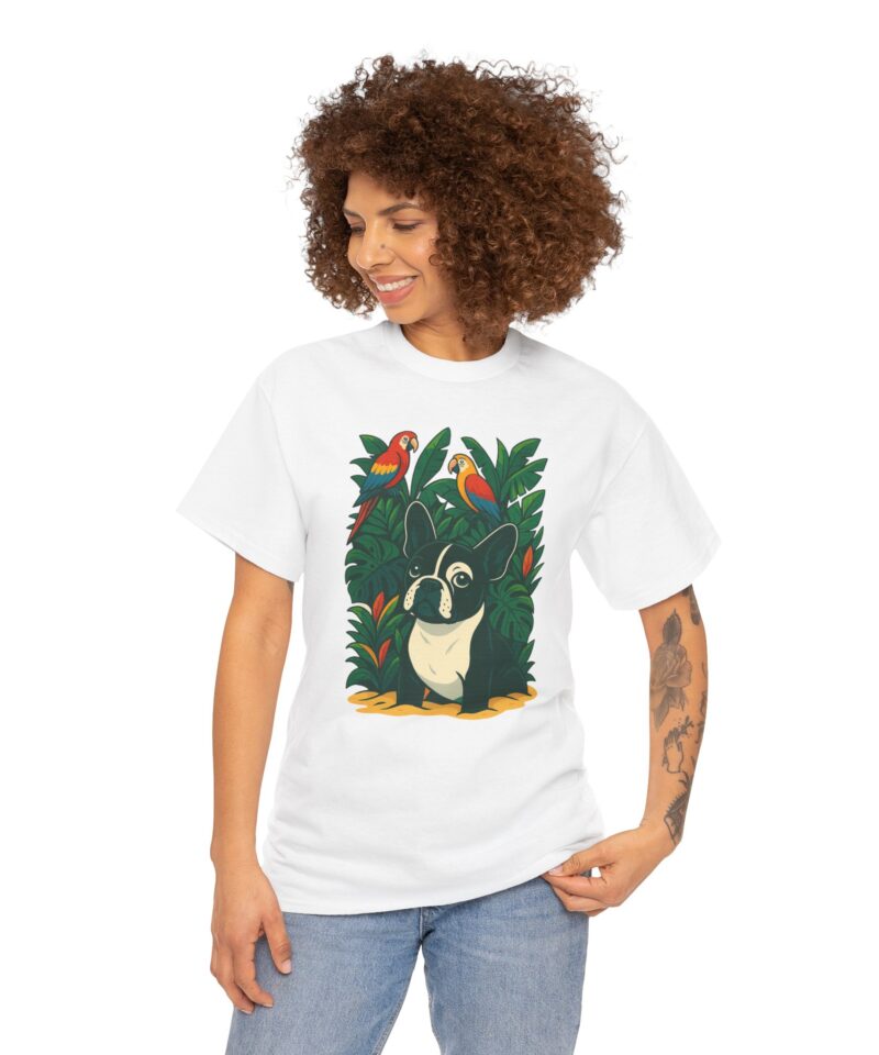 Jungle Frenchie Cotton Tee