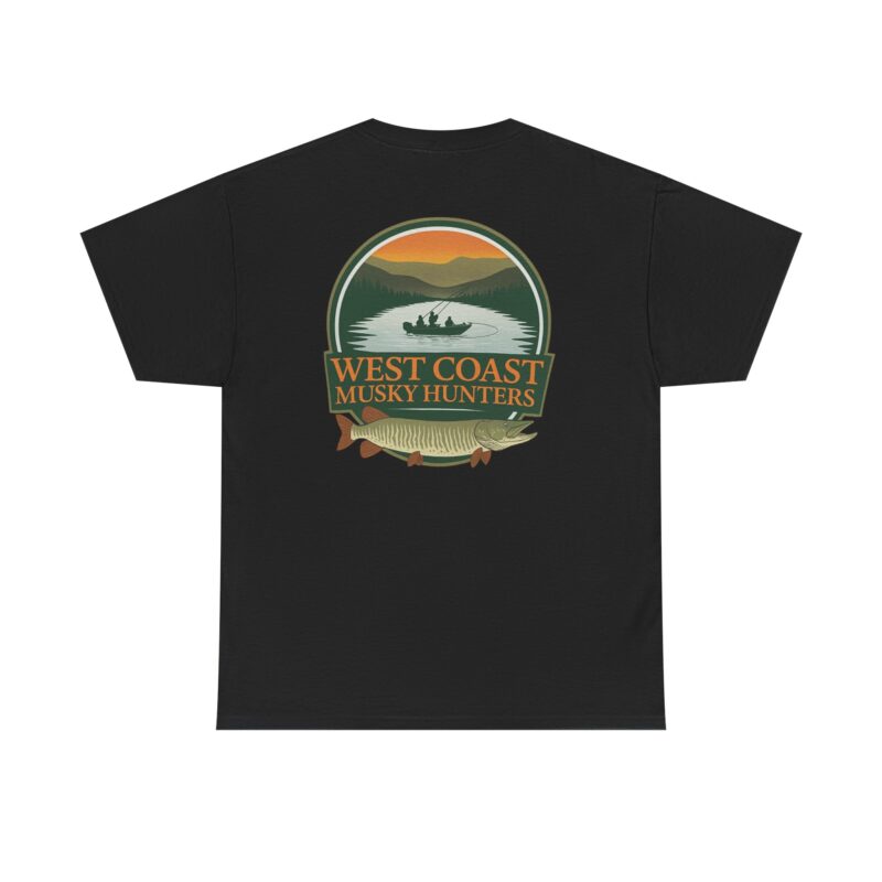 West Coast Musky Hunters Cotton Tee - Image 15