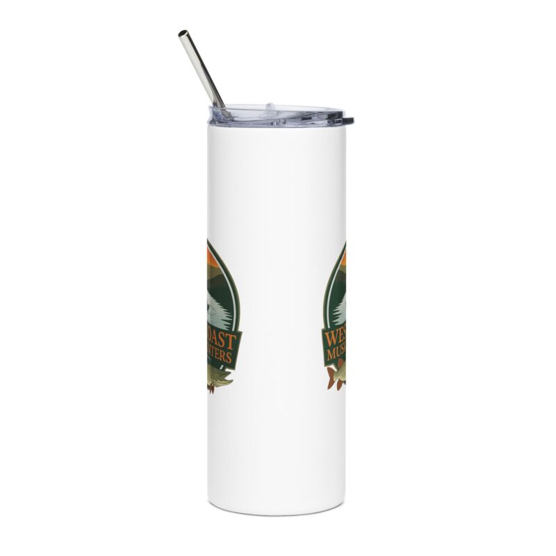 West Coast Musky Hunters Tumbler 20oz - Image 3