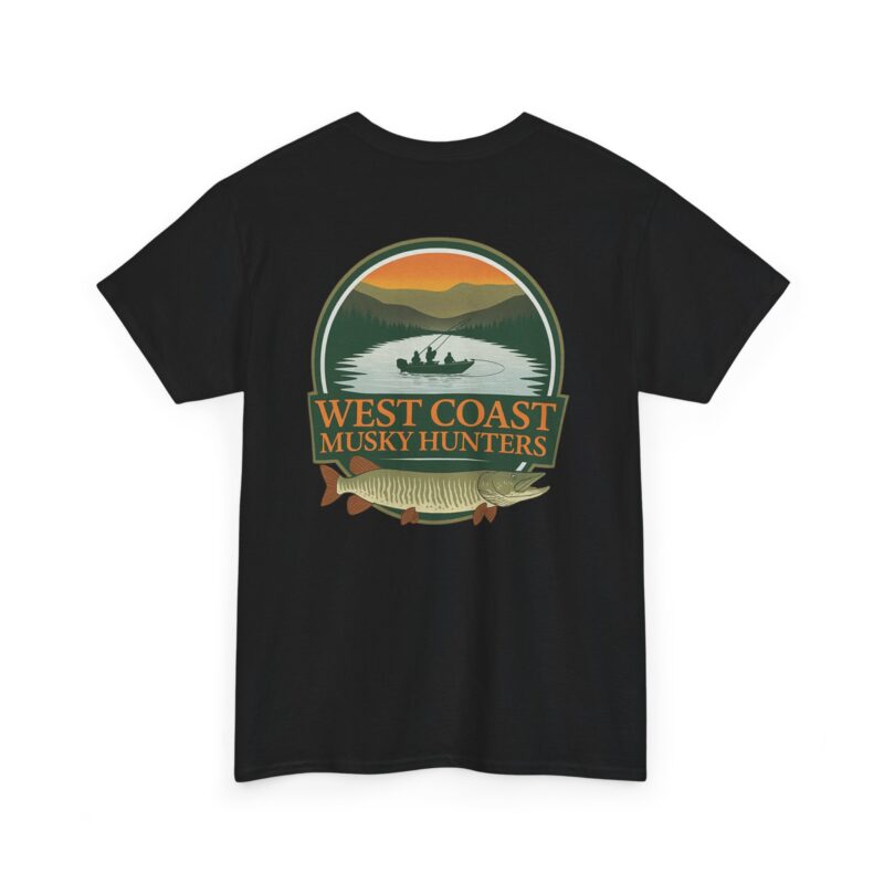 West Coast Musky Hunters Cotton Tee - Image 17
