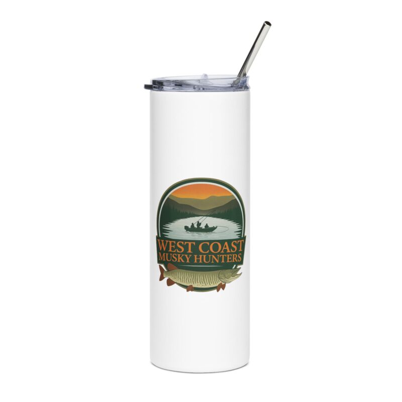 West Coast Musky Hunters Tumbler 20oz - Image 2