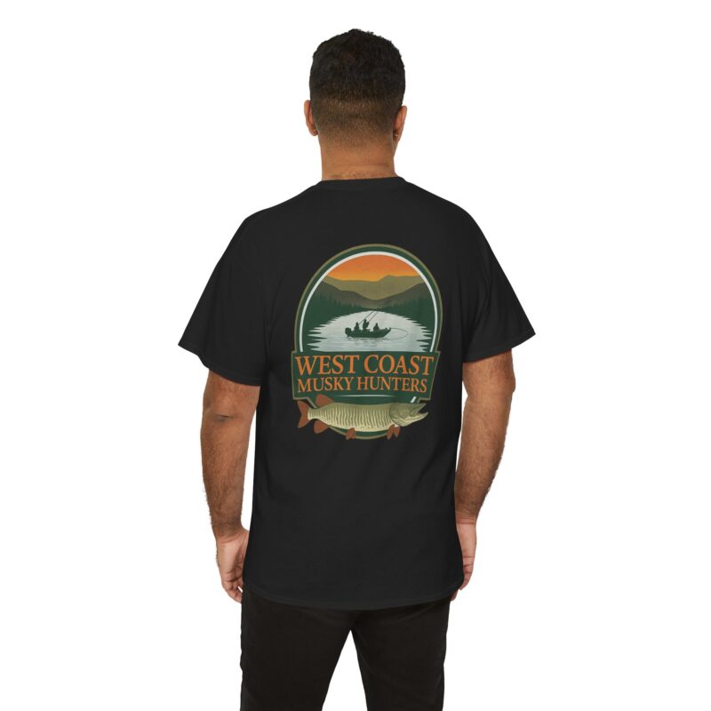 West Coast Musky Hunters Cotton Tee - Image 19
