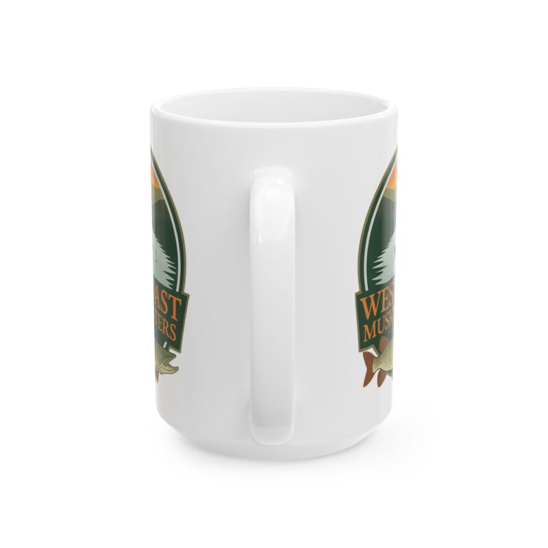 West Coast Musky Hunters Coffee Mug - Image 6