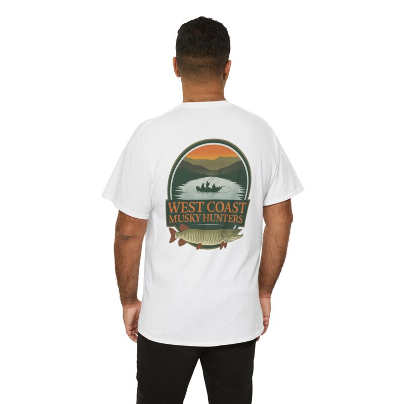 West Coast Musky Hunters Cotton Tee - Image 12
