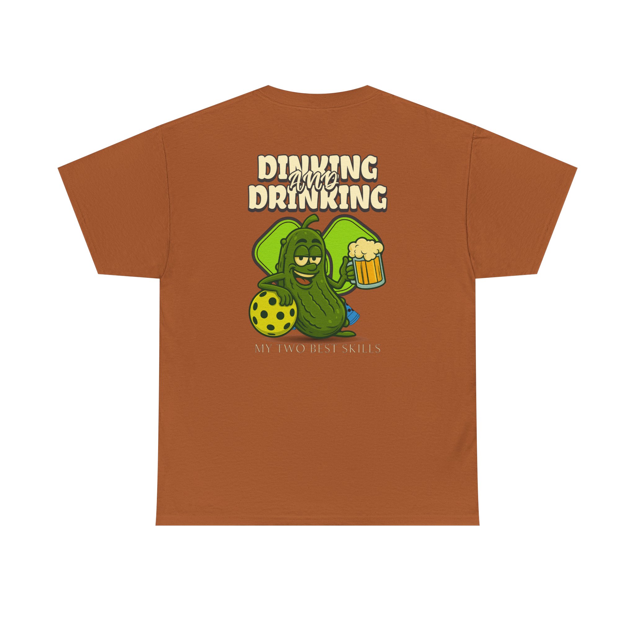Dinking And Drinking Cotton Tee 23 Dinking And Drinking Cotton Tee - Image 23