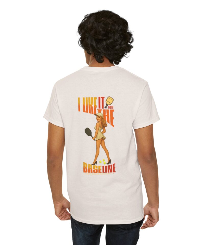 I Like It From The Baseline Cotton Tee