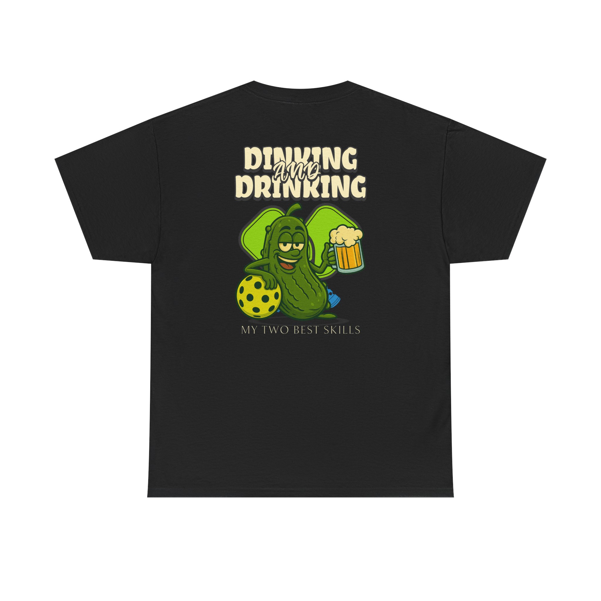 Dinking And Drinking Cotton Tee 16 Dinking And Drinking Cotton Tee - Image 16