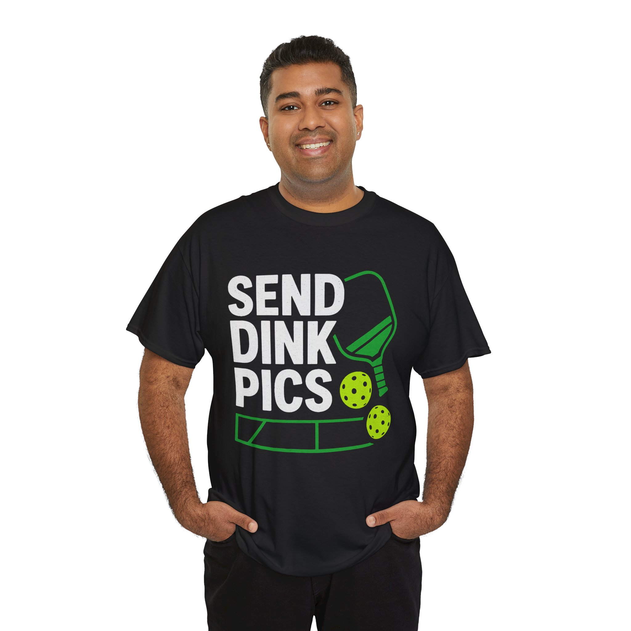 Send Dink Pics Cotton Tee 1 Send Dink Pics Cotton Tee