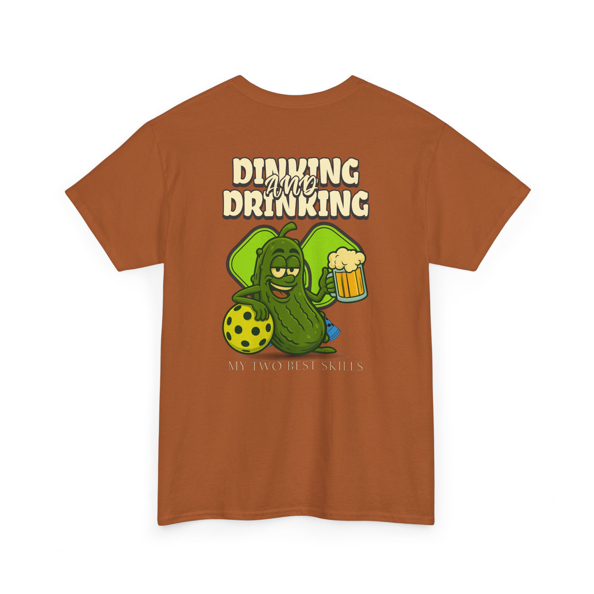 Dinking And Drinking Cotton Tee 25 Dinking And Drinking Cotton Tee - Image 25