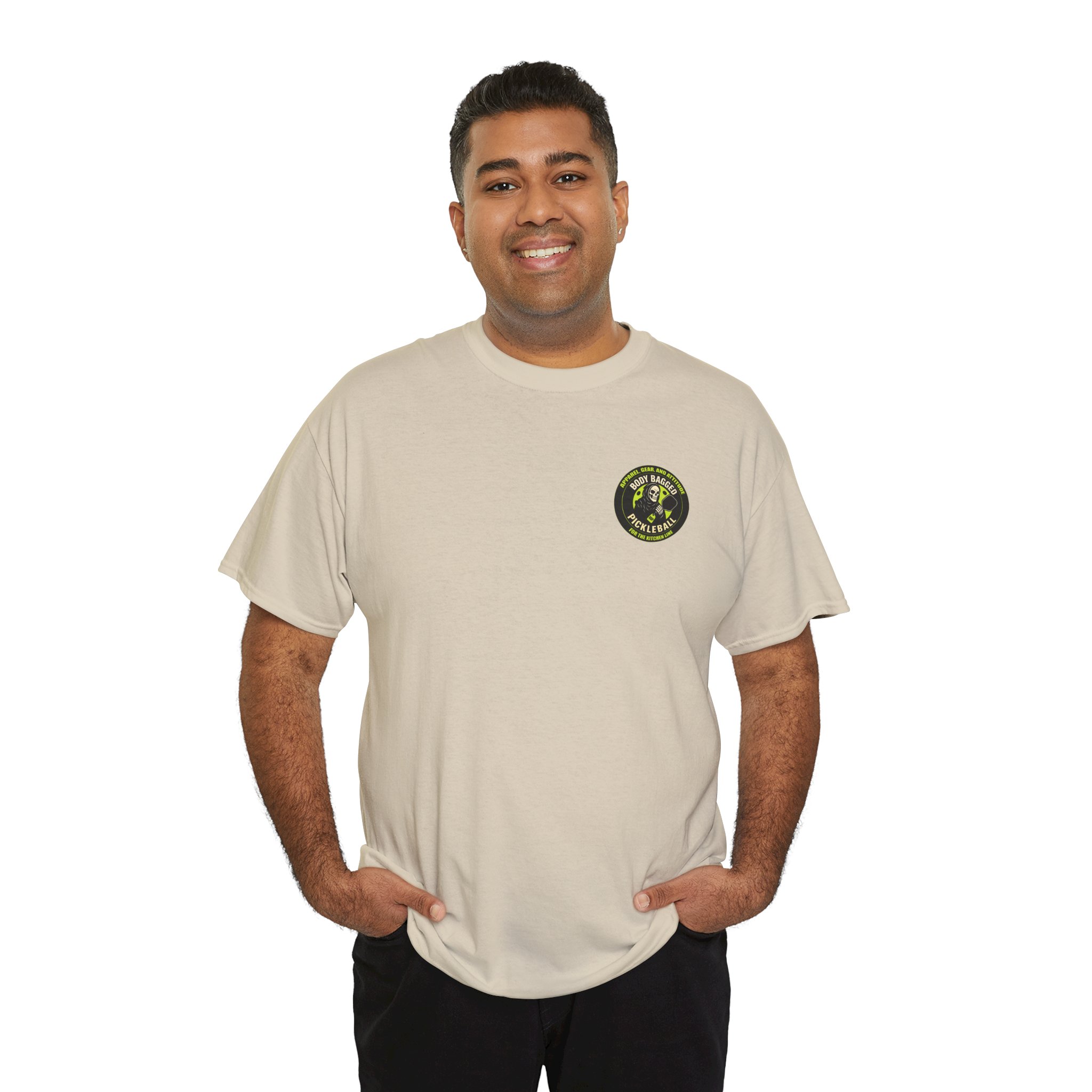 Dinking And Drinking Cotton Tee 7 Dinking And Drinking Cotton Tee - Image 7