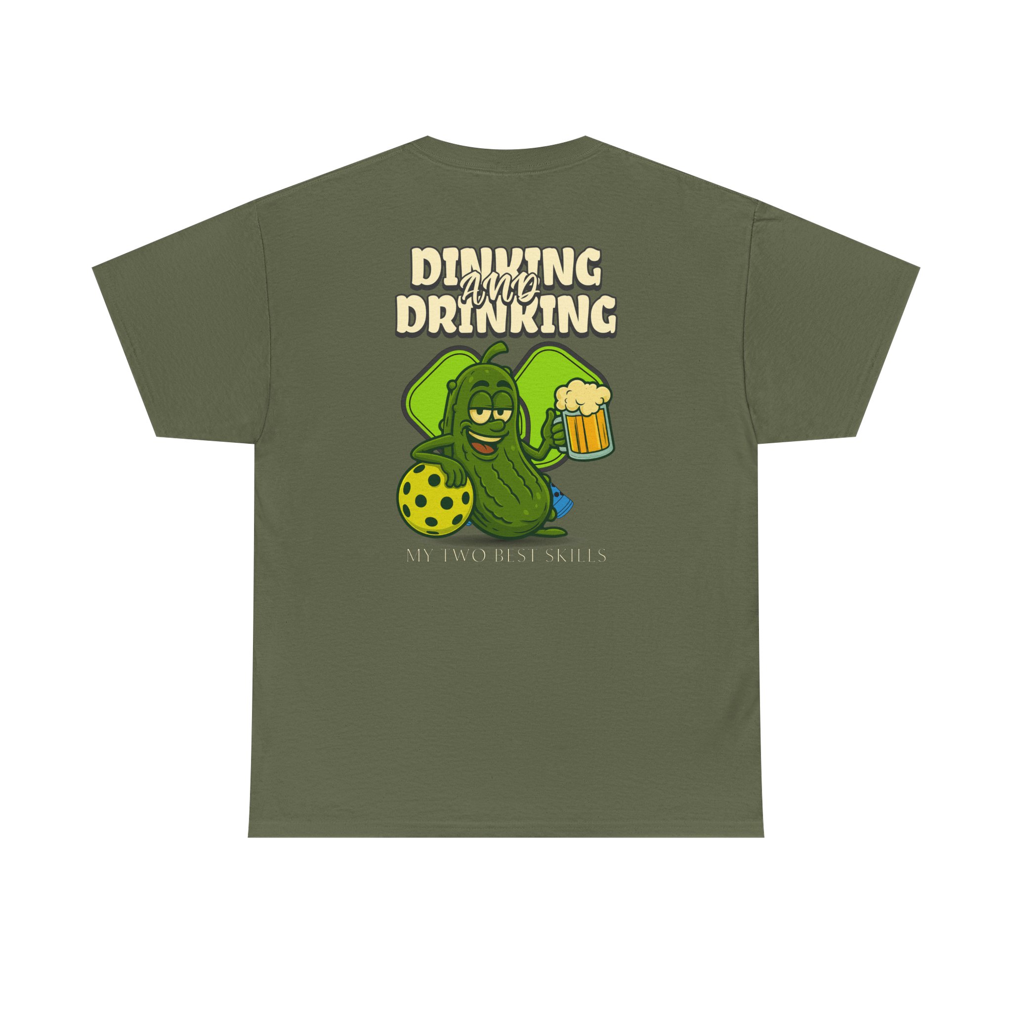 Dinking And Drinking Cotton Tee 30 Dinking And Drinking Cotton Tee - Image 30