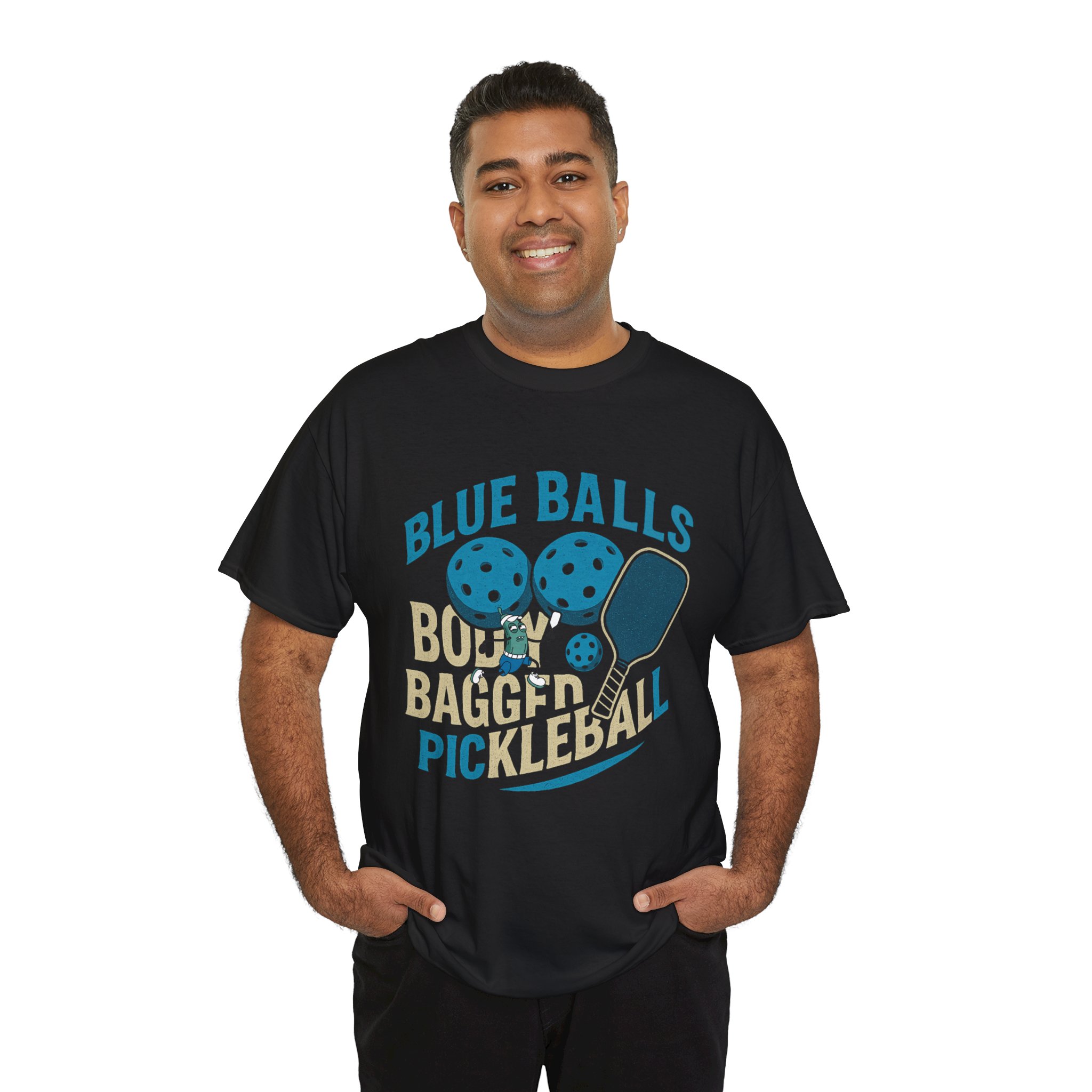 Blue Balls Cotton Tee 1 Blue Balls Cotton Tee