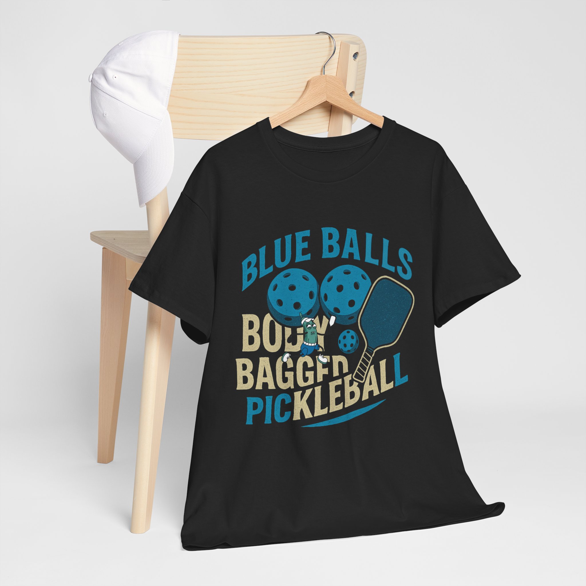 Blue Balls Cotton Tee 6 Blue Balls Cotton Tee - Image 6